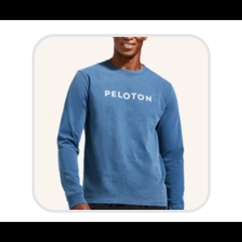 Peloton Mens Classic Long Sleeve Shirt - New With Tags